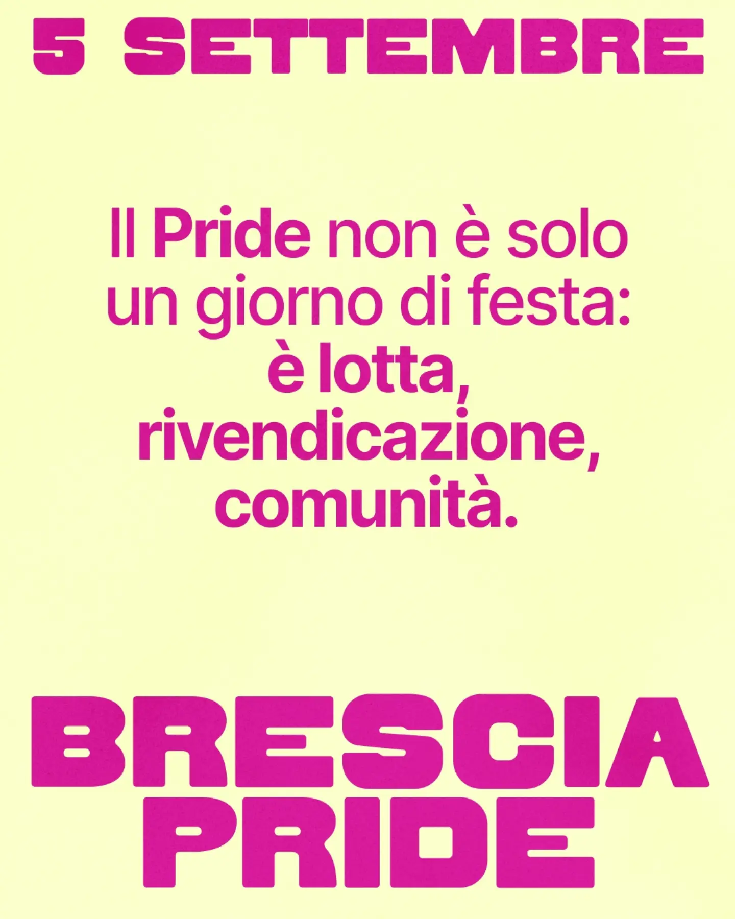 Brescia Pride 2026: una giornata di festa, lotta e comunità