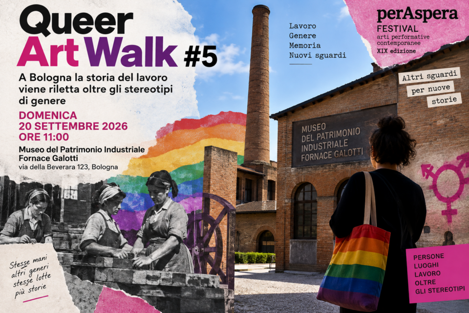 Queer Art Walk #5: a Bologna la storia del lavoro viene riletta oltre gli stereotipi di genere
