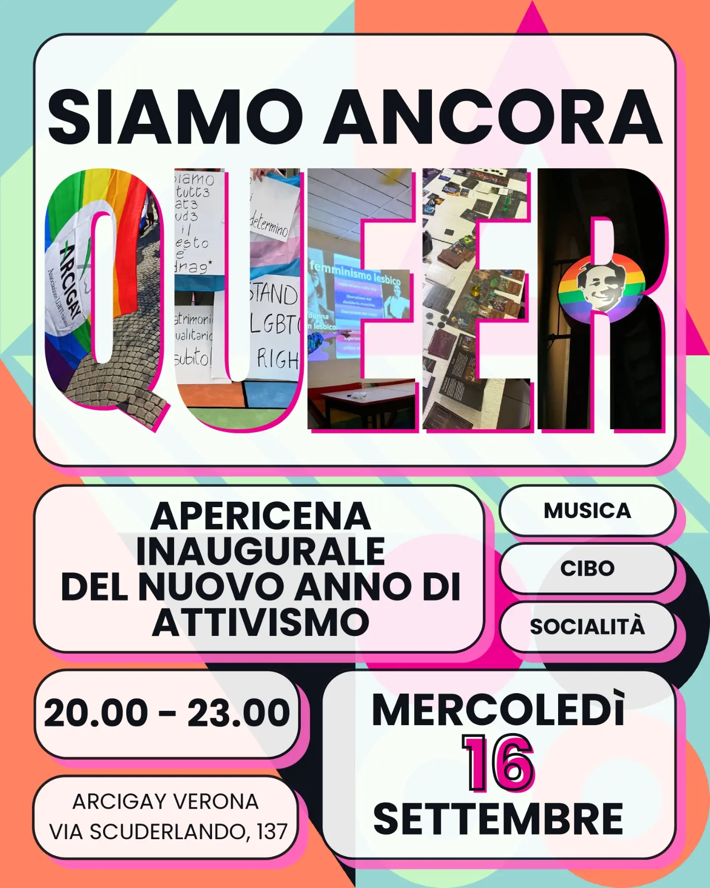 Pianeta Milk Verona reopens: queer apericena to inaugurate the new year