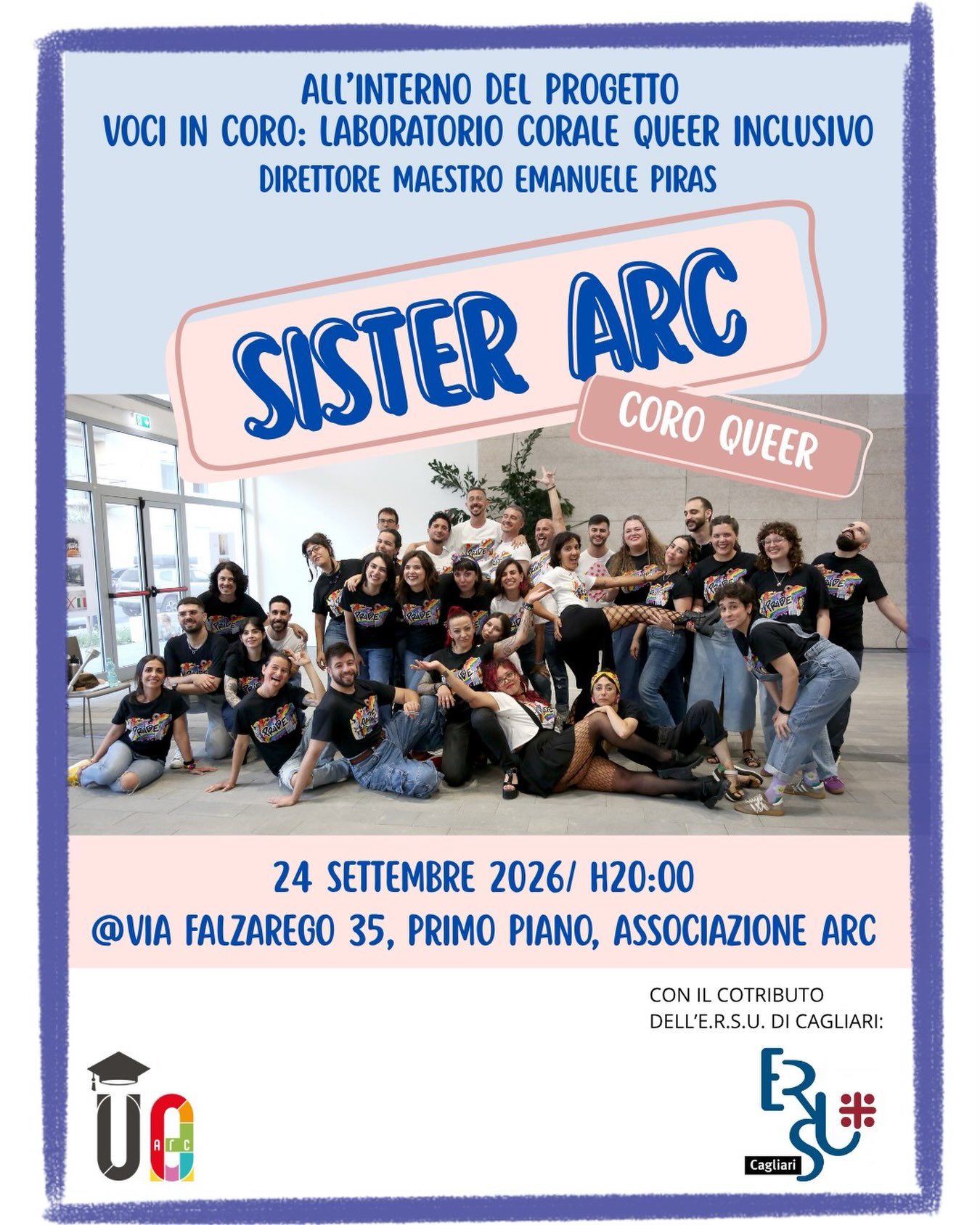 Il coro queer SisterARC riparte a Cagliari: unisciti all’inclusività
