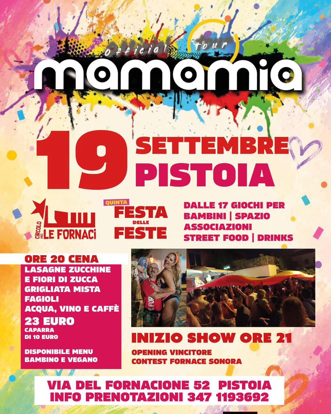 L’arcobaleno di Coming Out APS arriva a Pistoia con Agedo Firenze