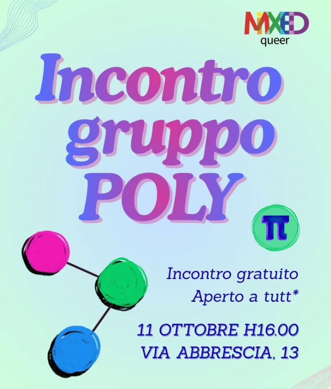 Mixed Queer invites you to Bari: new meeting of the poly group